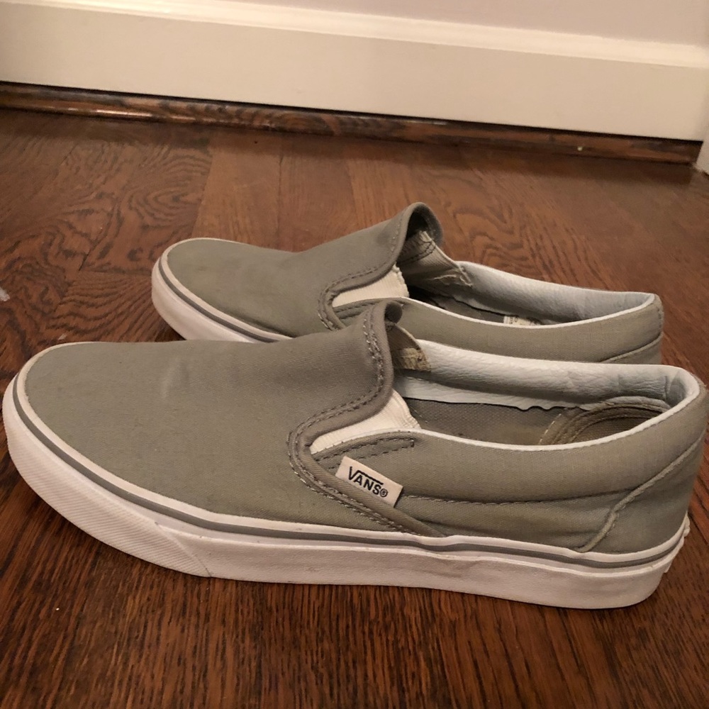 Grey slip on Vans!